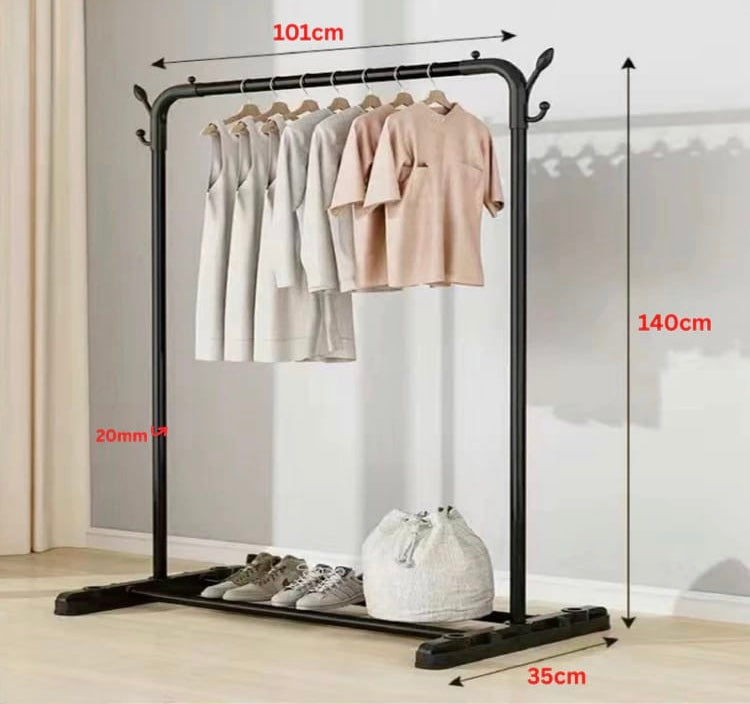 Luxormove Metal Cloth Stand - Single Pole