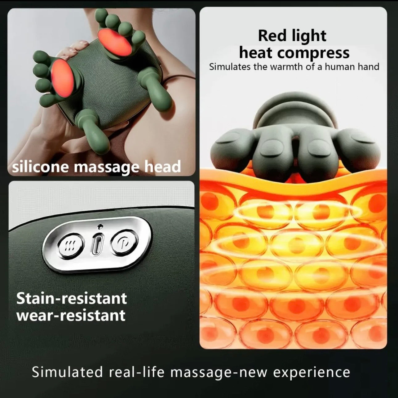 Neck & Shoulder Massager With Heat