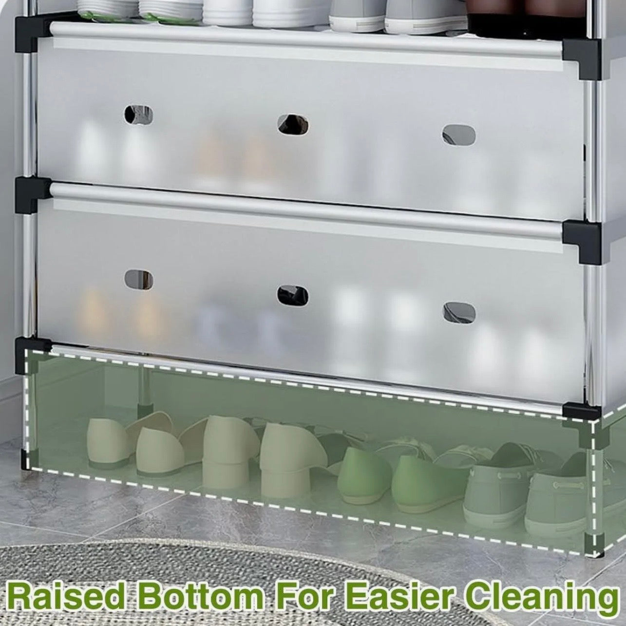 DustProof Shoe Organiser Rack