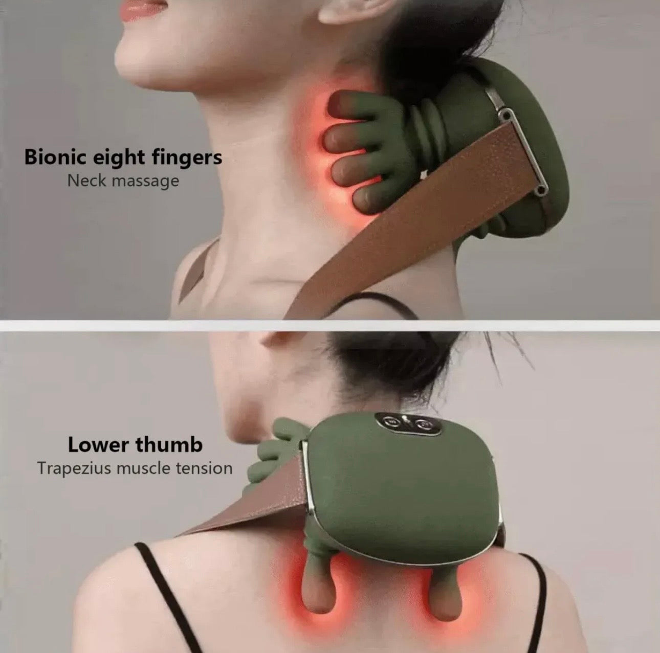 Neck & Shoulder Massager With Heat
