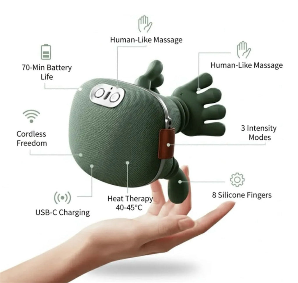Neck & Shoulder Massager With Heat